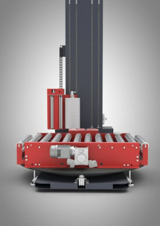 Automatic stretch wrapper machine