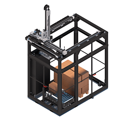Automatic palletiser machine