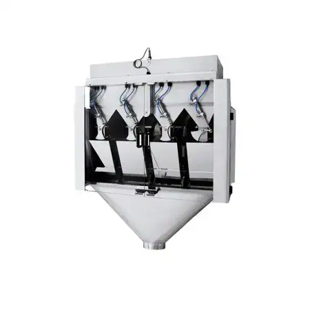 4 head linear weighing machine