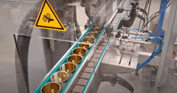 linear automatic powder filling machine