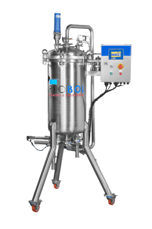 Cartobol pressurised buffer tank for bag in box packaging
