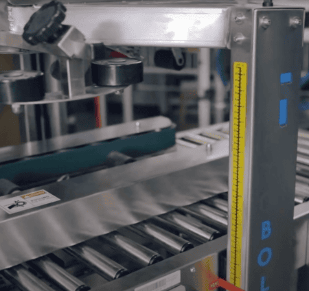 BCN Scotch packaging machine close-up