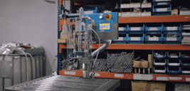 Ecofill machine in a factory setting